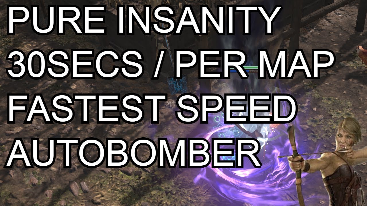 [POE, 3.26, Deadeye] SUPER SONIC SPEED Autobomber Bowman (Manaforged arrow)