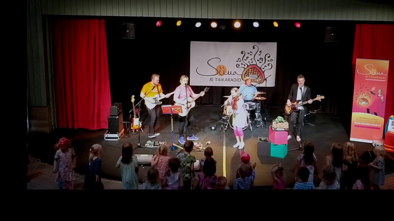 Siinan TaikaStudio, Metrolla mummolaan, konserttitaltiointi 12.7.2019, Seikkailupuisto, Turku