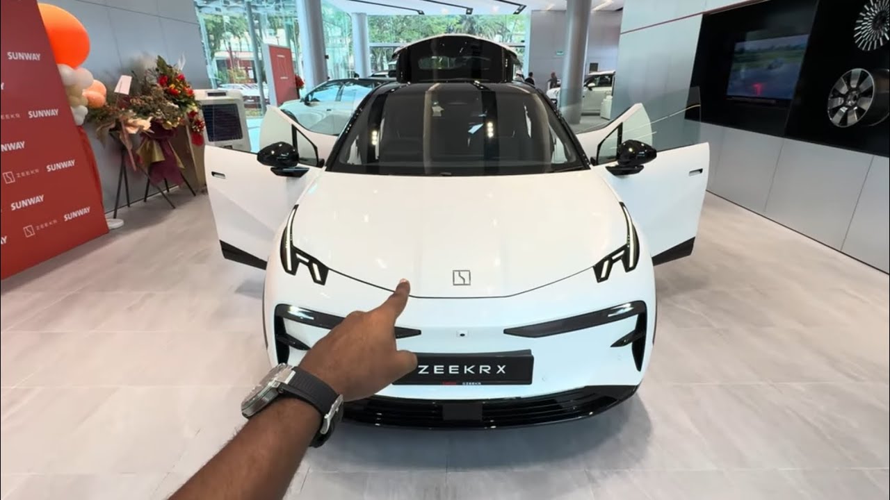 POV Walk-around! Zeekr X Premium RWD in Crystal White & Charcoal Black & Stone Grey