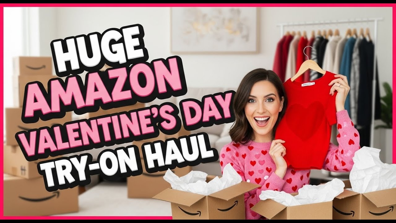 Huge Amazon Valentine’s Day Try-On Haul 🌹 | What to Wear in 2026