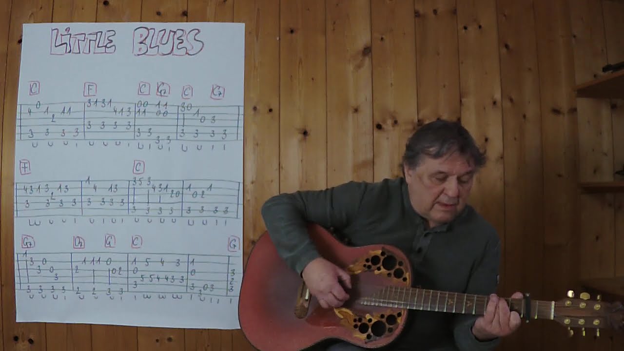GUITAR Lesson # 775: LITTLE BLUES