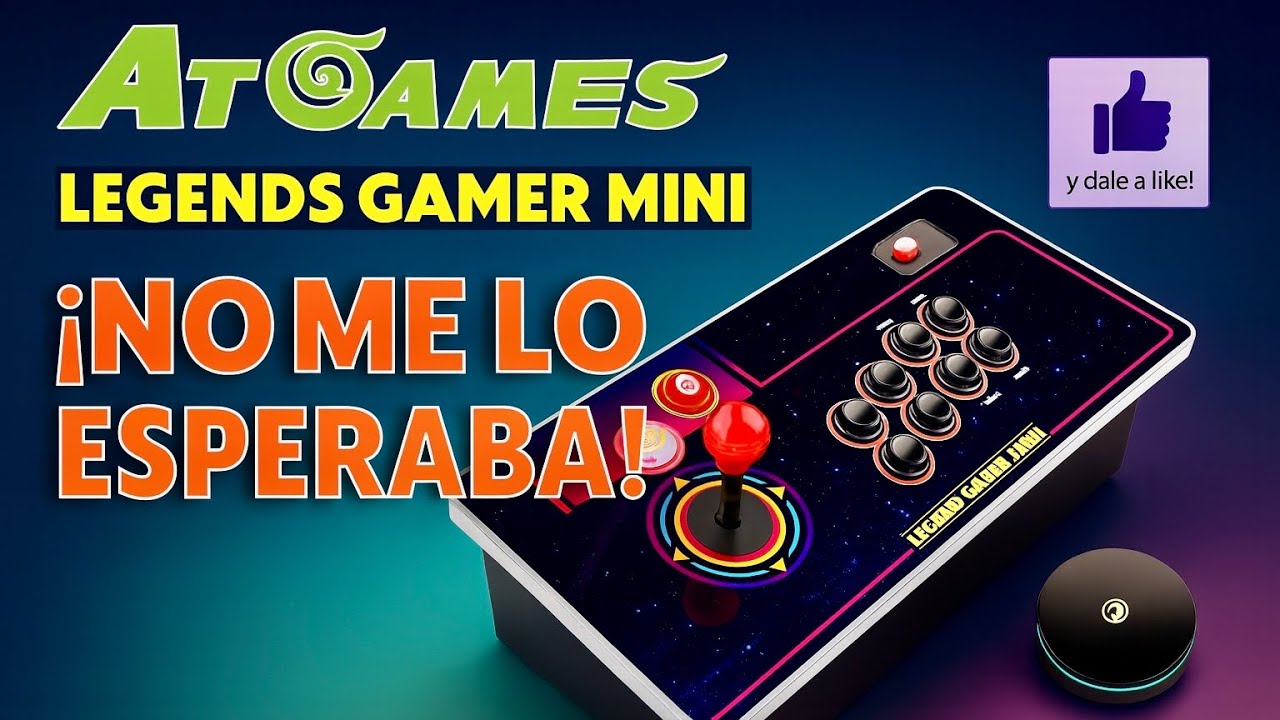 Consola ATGAMES LEGENDS GAMER MINI 