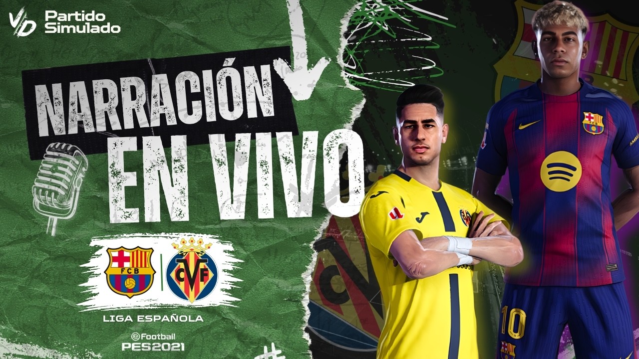 🔴 BARCELONA VS VILLAREAL EN VIVO / LIGA ESPAÑOLA - JUEGA LAMINE YAMAL