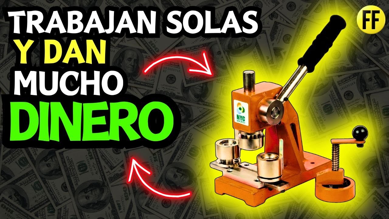 14 MÁQUINAS RENTABLES AUTOMÁTICAS que TRABAJAN SOLAS para GANAR DINERO DESDE CASA