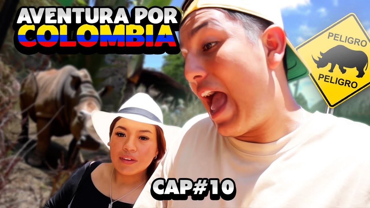 AVENTURA POR COLOMBIA DÍA 10 | Conocemos los RINOCERONTES