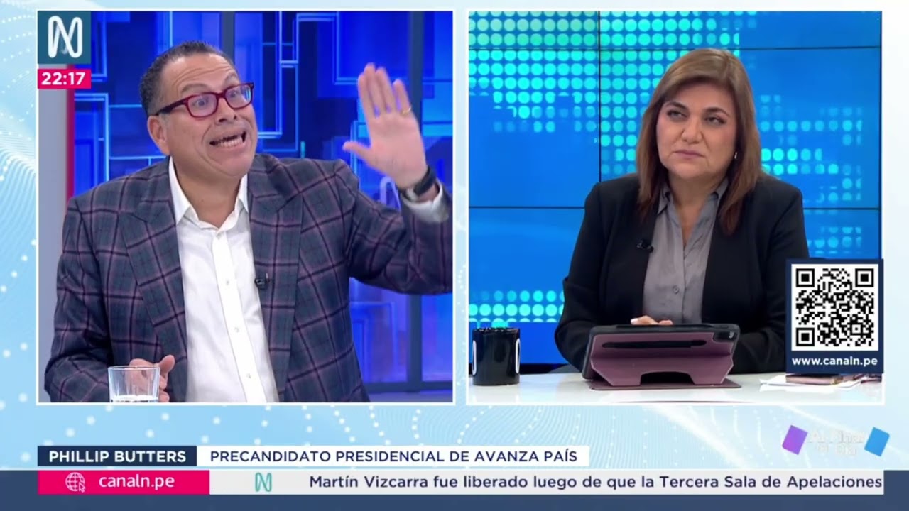 Canal N- Entrevista a Phillip Butters