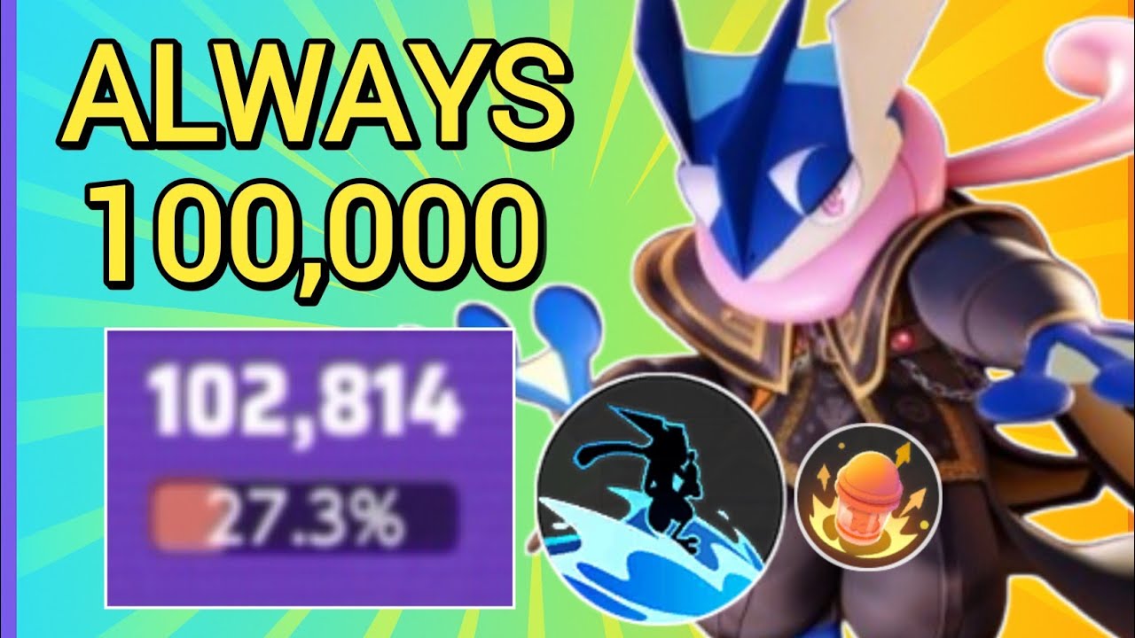 I Am Addicted To This Insane GRENINJA Surf Build | Pokemon Unite