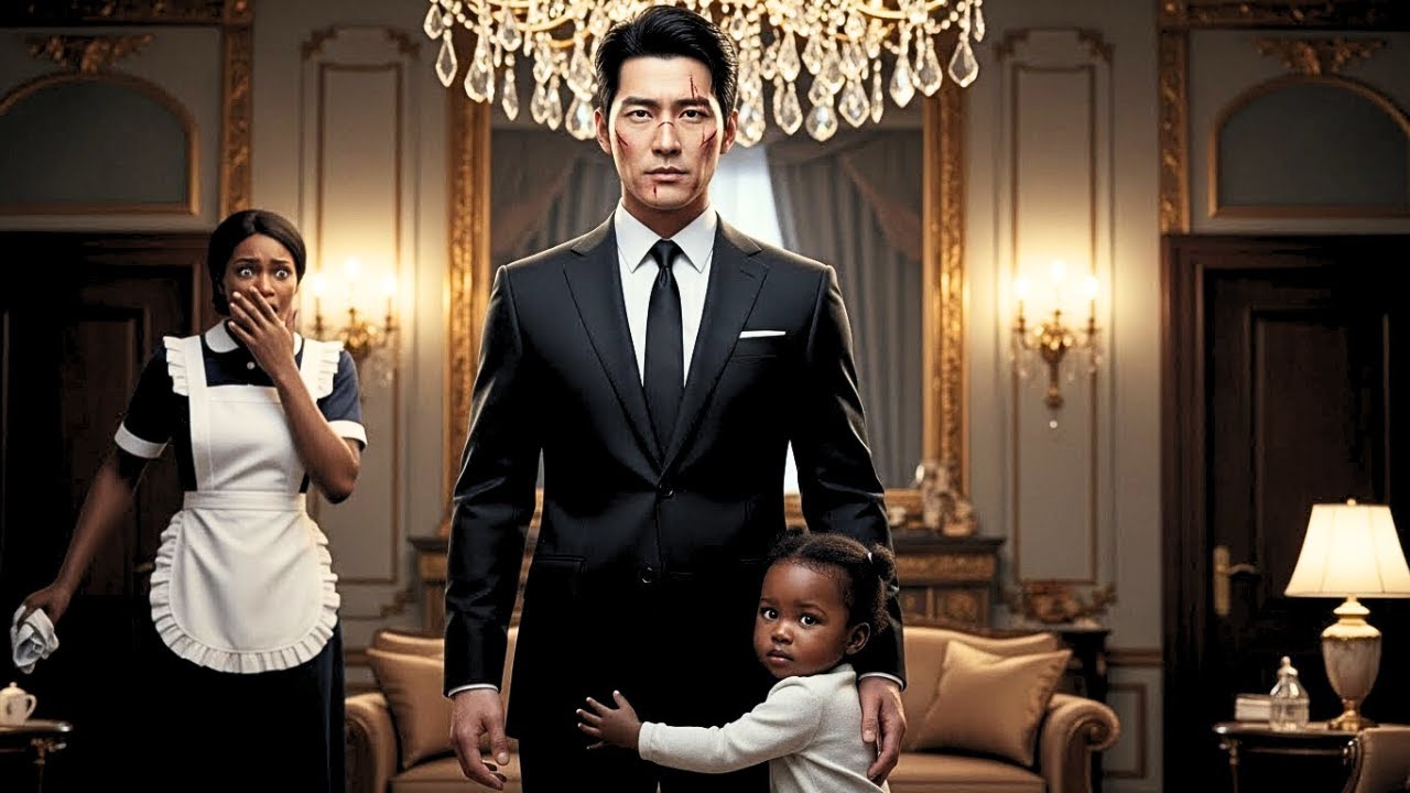 Nobody Touched the Korean Mafia Boss—Until the Black Maid's Baby Hugged His Leg -Everything Changed