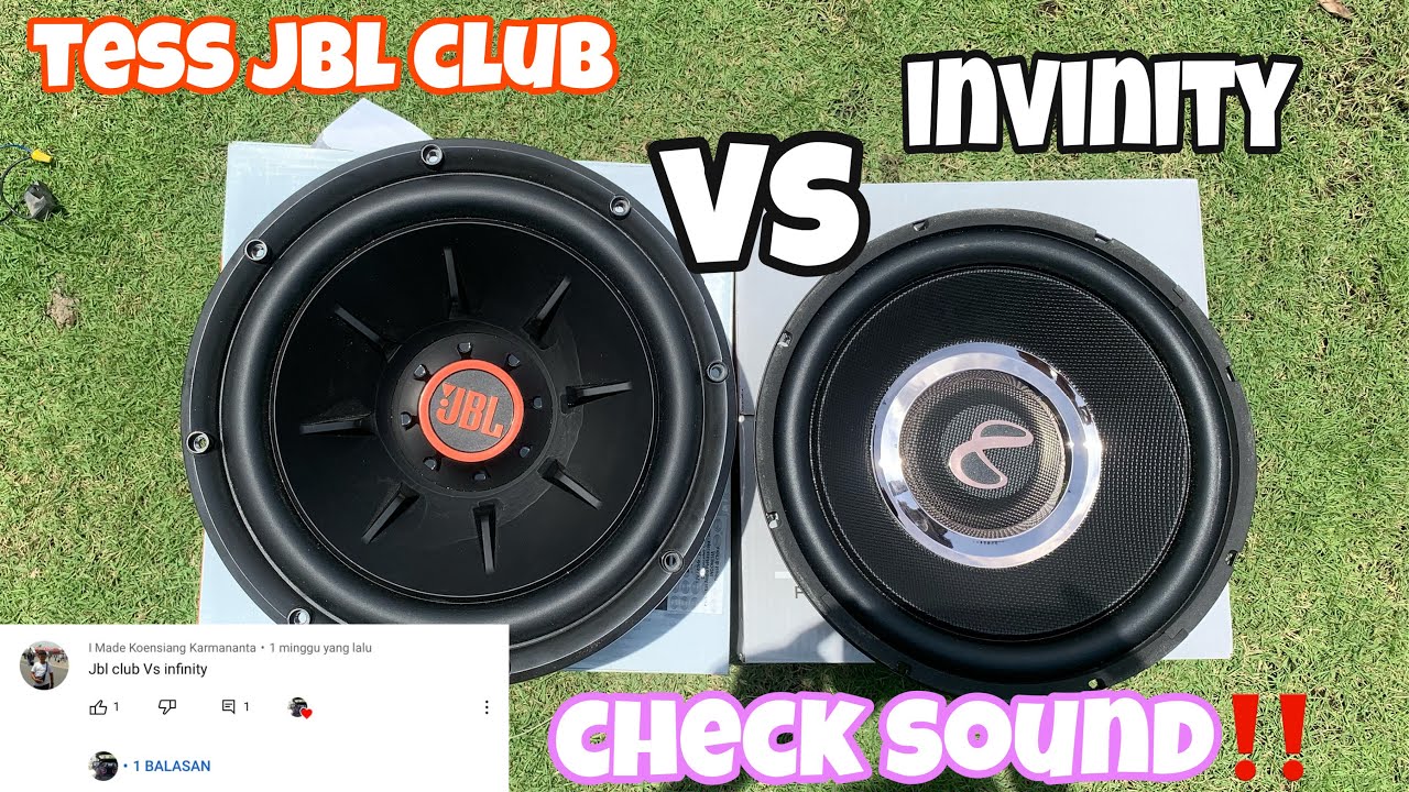tess subwoofer jbl club vs invinity