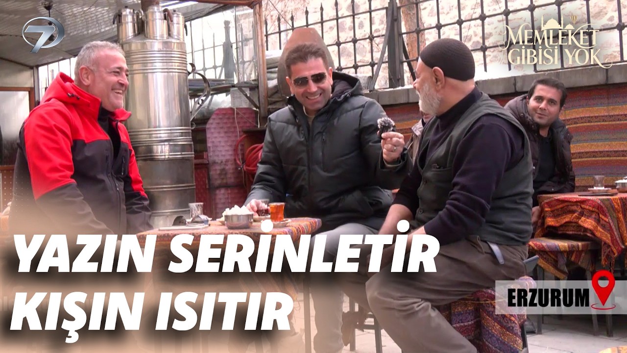 Biz Erzurumlular Çayımızı İçer Kıtlama Şekerimizi Afiyetle Yeriz | Memleket Gibisi Yok | Erzurum