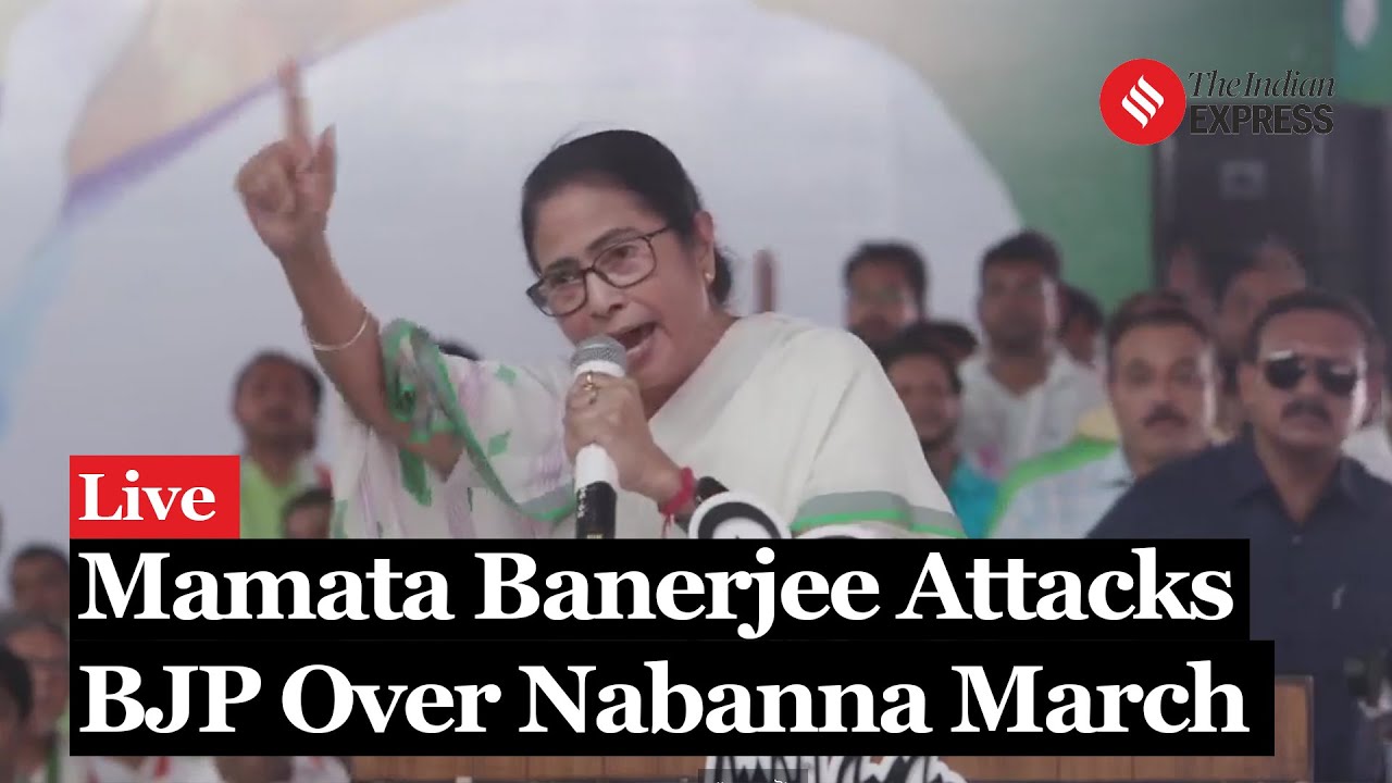 Live I Mamata Banerjee Attacks BJP Over Nabanna march I Kolkata Rape and Murder case