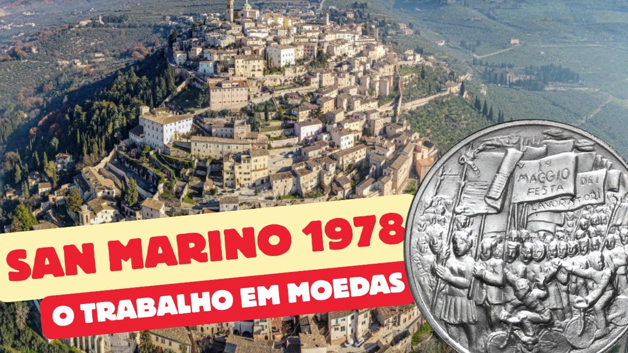 Moedas de 1978 de San Marino | História, Significado e Valor #moedasvaliosas #numismatica #moedas