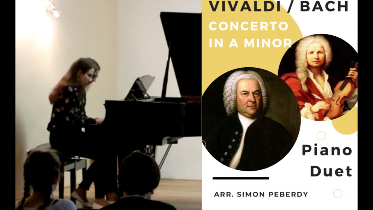 Bach / Vivaldi Concerto Piano Duet by Simon Peberdy
