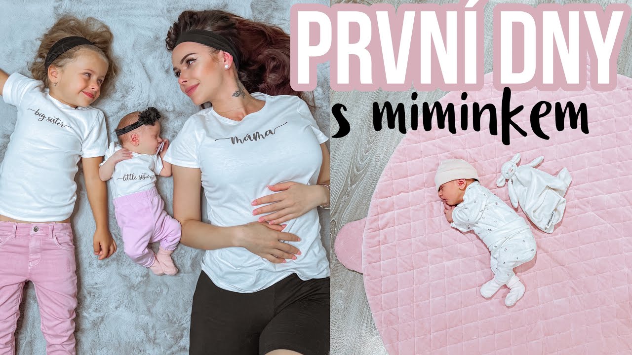 reálné PRVNÍ DNY S MIMINKEM 👶🏼 spíme, jíme, pláčeme a sžíváme se 🥱
