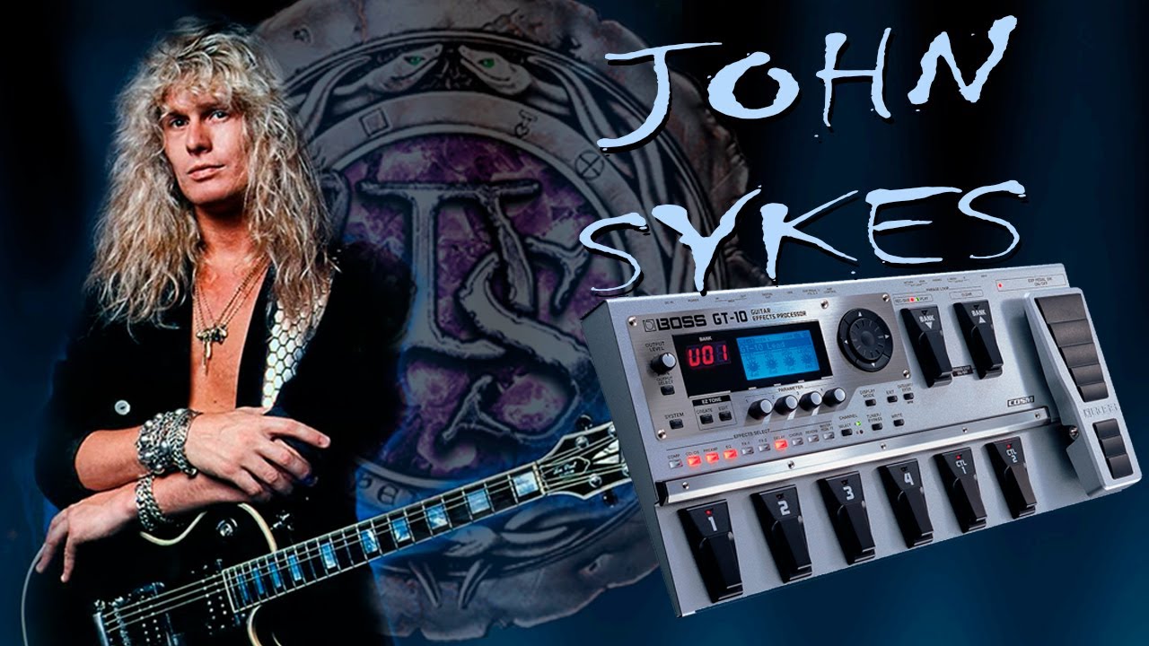 Dicas Boss GT 10 | John Sykes Whitesnake style tone