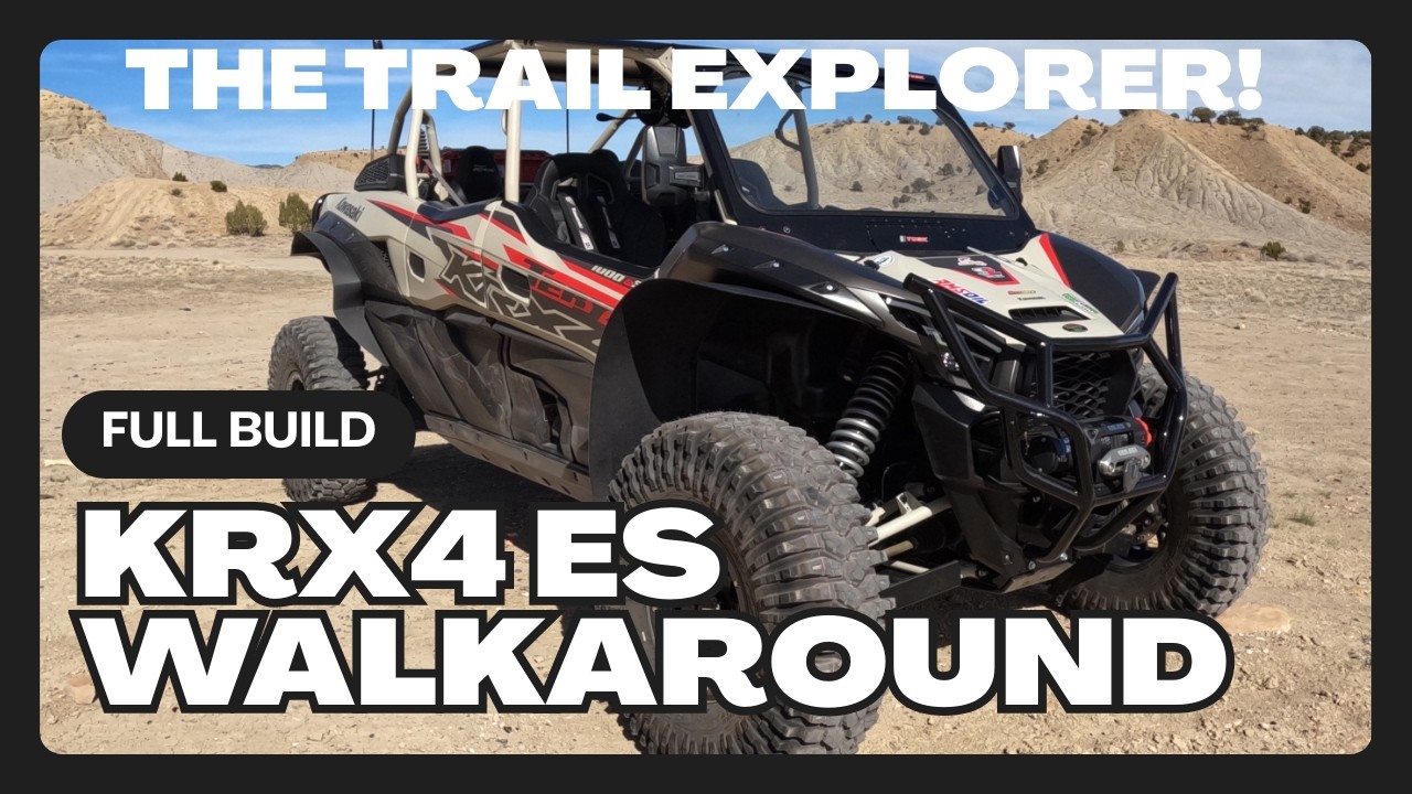 2025 Kawasaki KRX4 Full Build and walkaround.