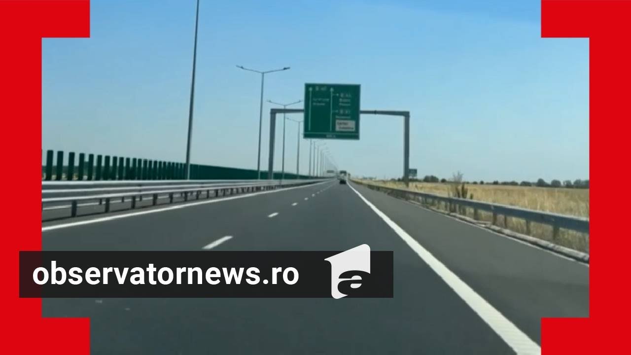 Ultimul lot al Autostrăzii A0 Sud se inaugurează astăzi. C&acirc;t timp vor economisi şoferii