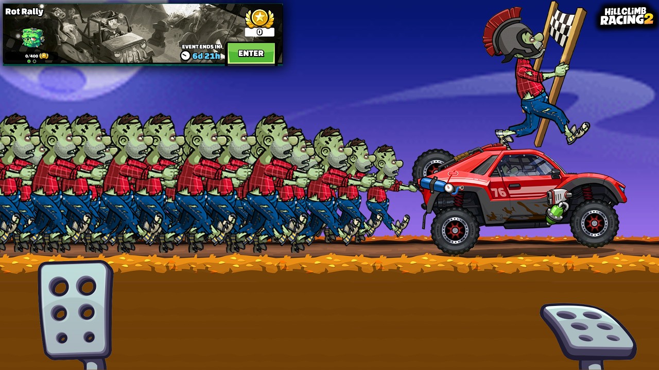 ROT RALLY NEW EVENT - Hill Climb Racing 2 Walkthrough