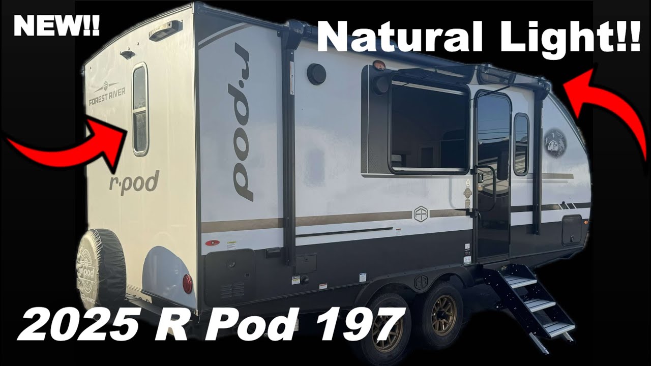 Huge Window in a Small Camper!! | 2025 R Pod 197