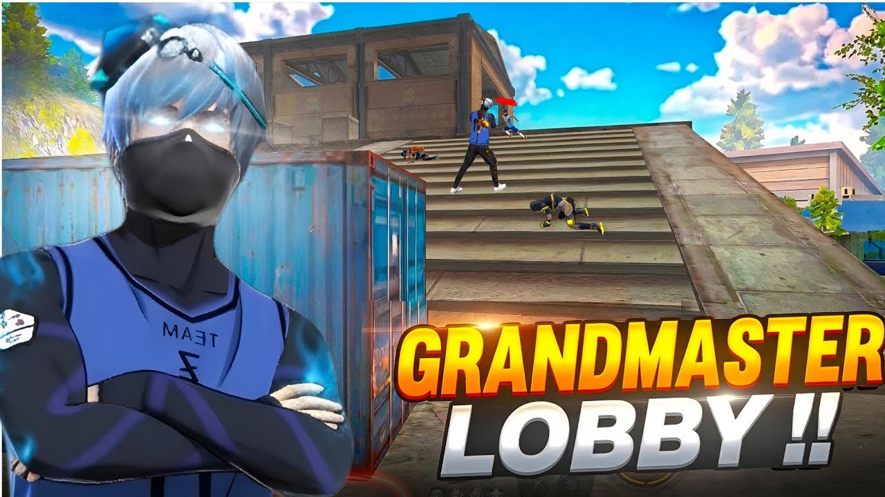 GRANDMASTER LOBBY 🤯 99% Headshot🎯 50 Kills ? 🔥| Full Gameplay | Mobile 📱 Free Fire Max