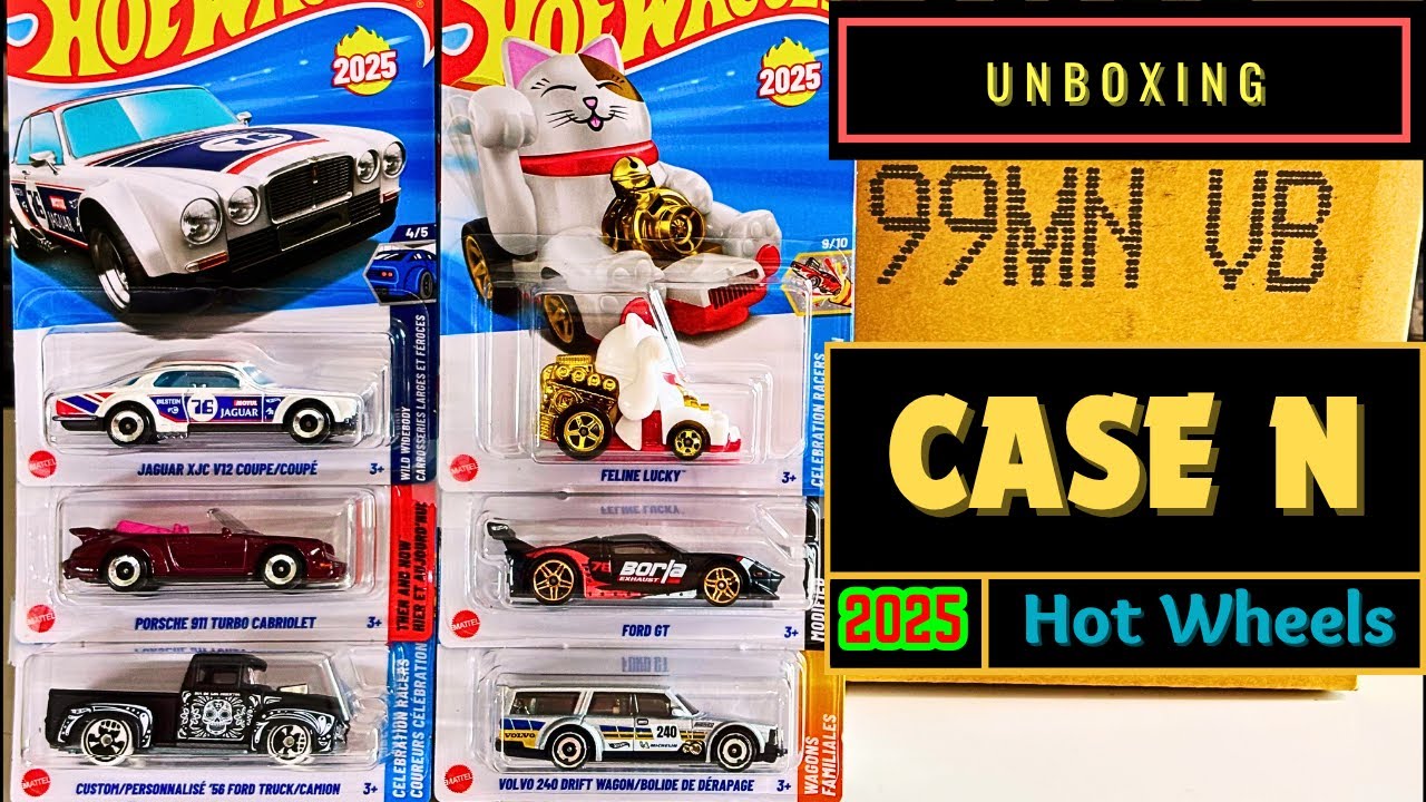 Unboxing - Hot Wheels 2025 Case N