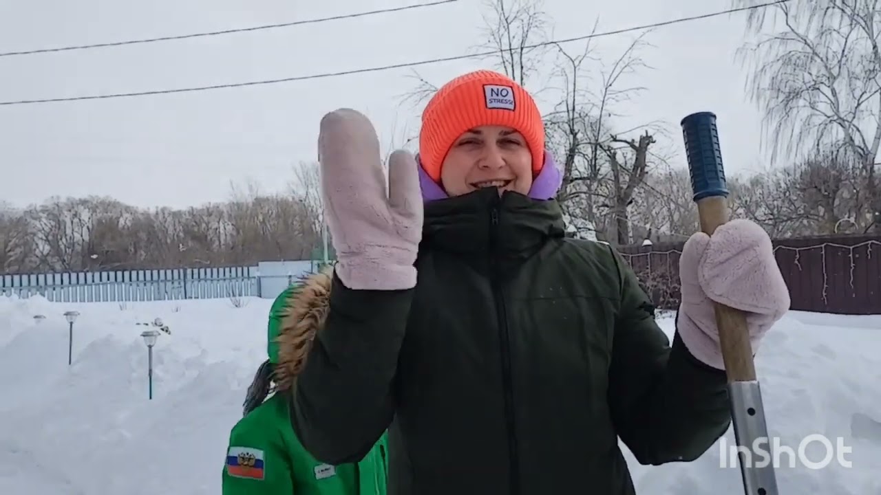 Целый день с детьми /как живут в русской деревне... 