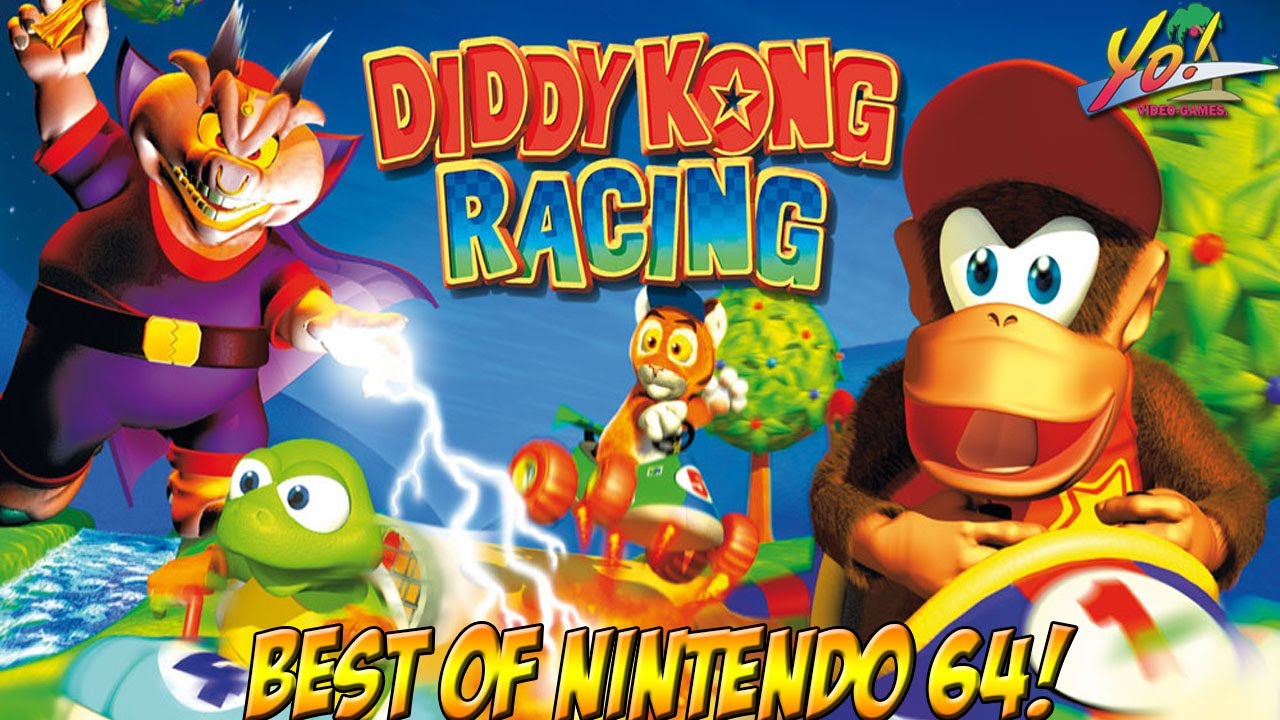 Best of N64! Diddy Kong Racing! - YoVideogames