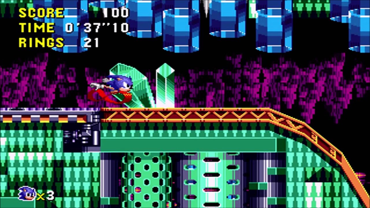Sonic Mania Remix - Quartz Quadrant Present JP