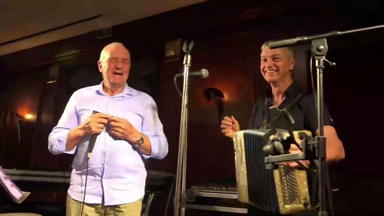 Lloret de mar  oct 2025  Didier Malvezin et René  (Harmonica)