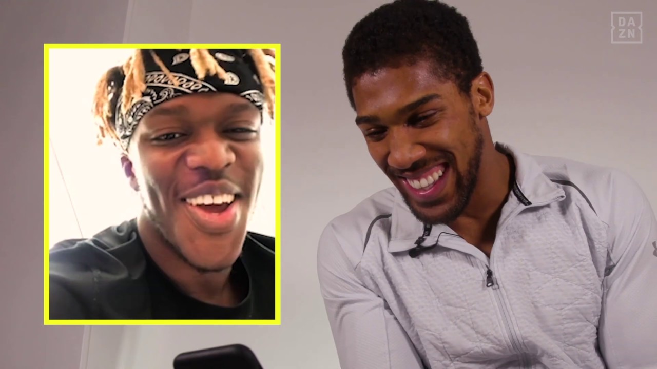 KSI FaceTimes Anthony Joshua Ahead Of KSI vs. Logan Paul 2