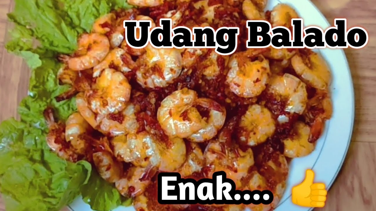 Resep Udang Balado|| Nikmat
