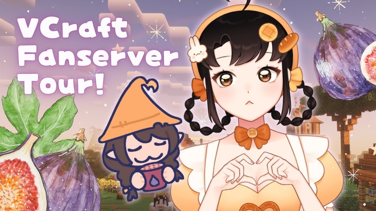 【VCRAFT FANSERVER TOUR】I heard there are figs here. Exploring #GlitchMoon!