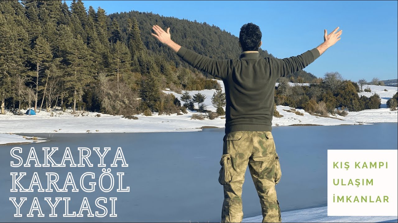 Sakarya Karagöl Yaylası Kış Kampı