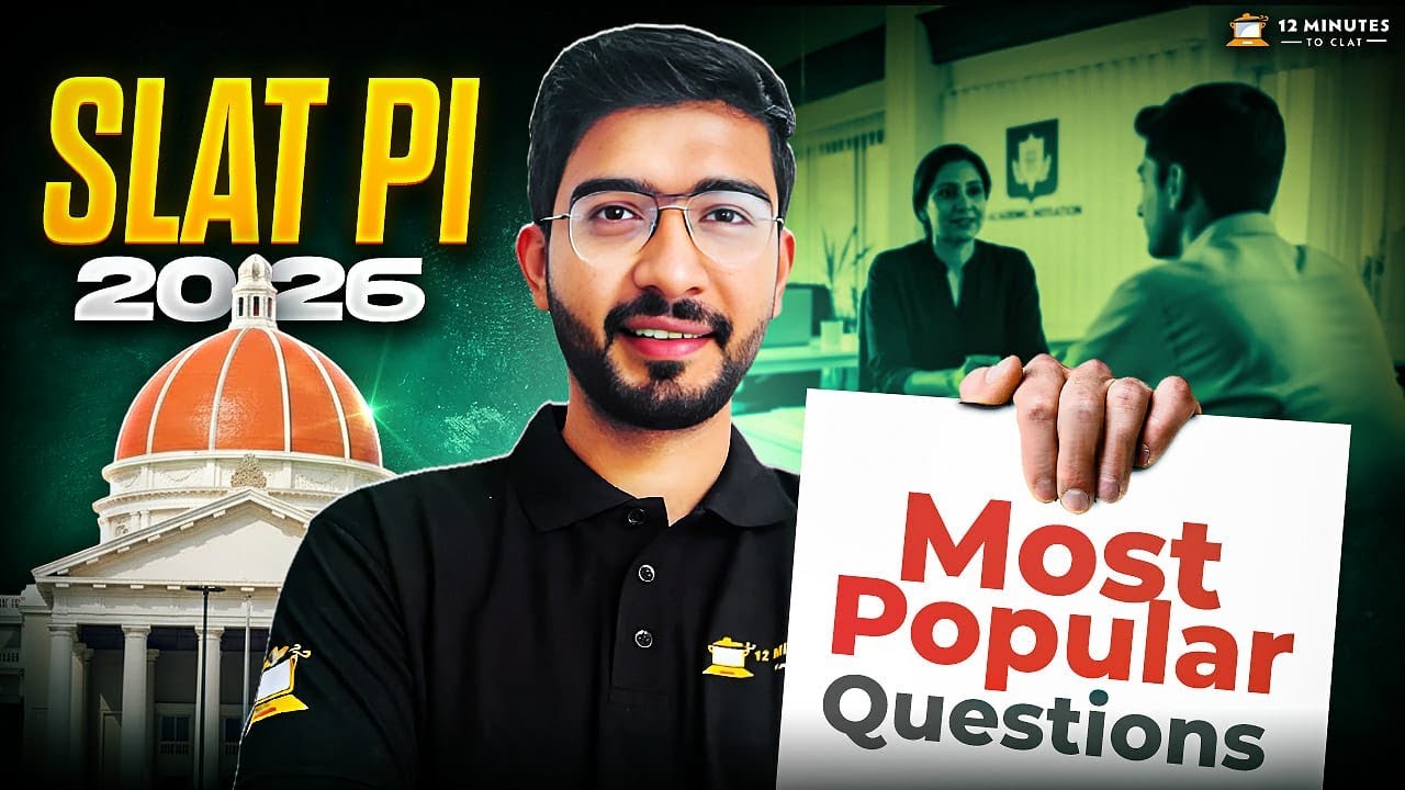 SLAT 2026 PI Most Asked Interview Questions & Answers | Symbiosis Personal Interview Tips