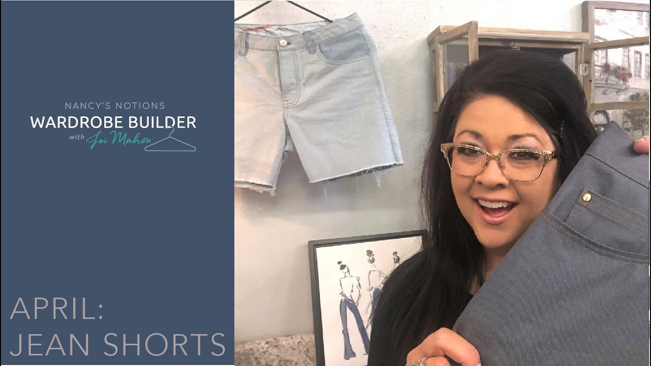 Wardrobe Builder April: How to Make Denim Shorts