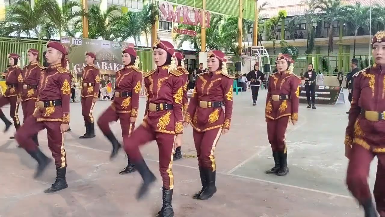 EFEK BEGADANG SEMALAM | PENAMPILAN PASKIBRA SMK YPM 3 TAMAN TIM B DI LKBB GARABAKTI S4
