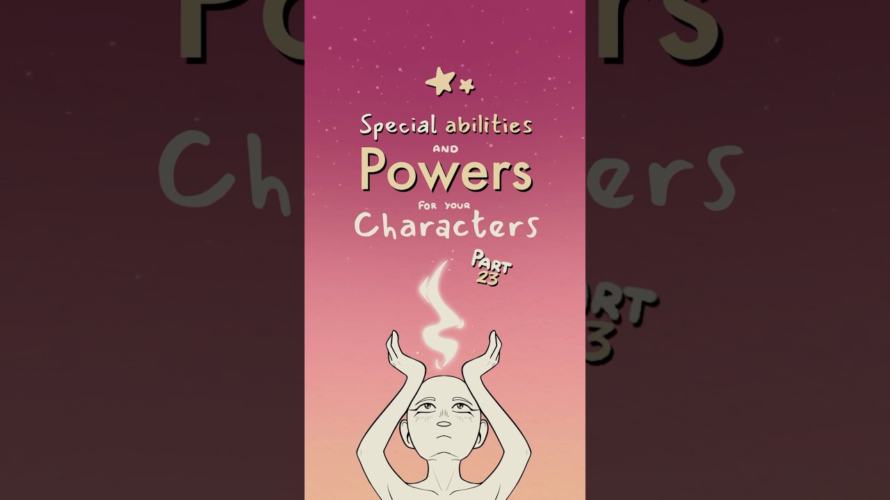 special ability and power ideas for your characters, part 23 👁️ #writing #oc #originalcharacter