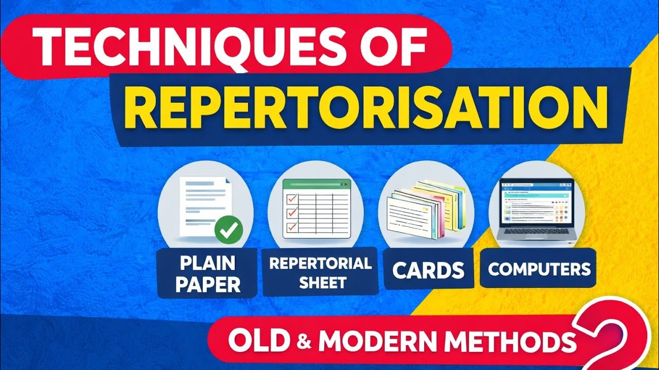 Techniques of repertorisation | Repertorylecturs | 