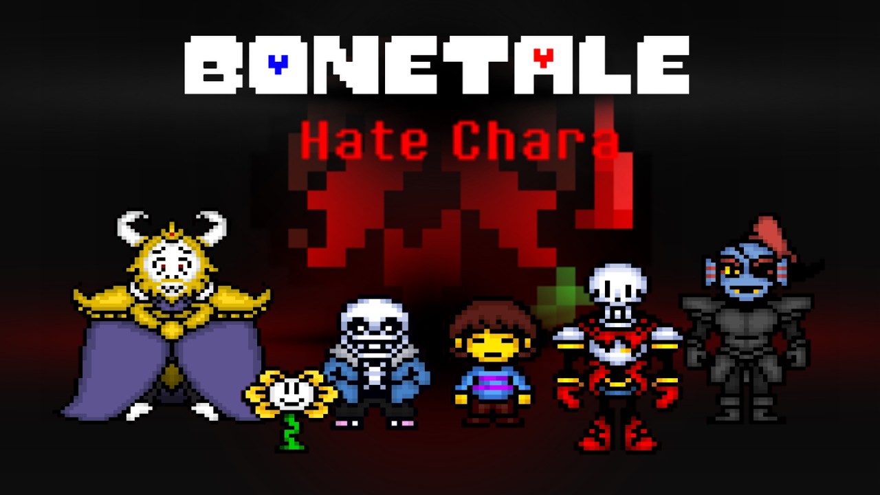 [Update] Impossible Chara Mode but it's Hate Chara (Secret) | Bonetale 1.6
