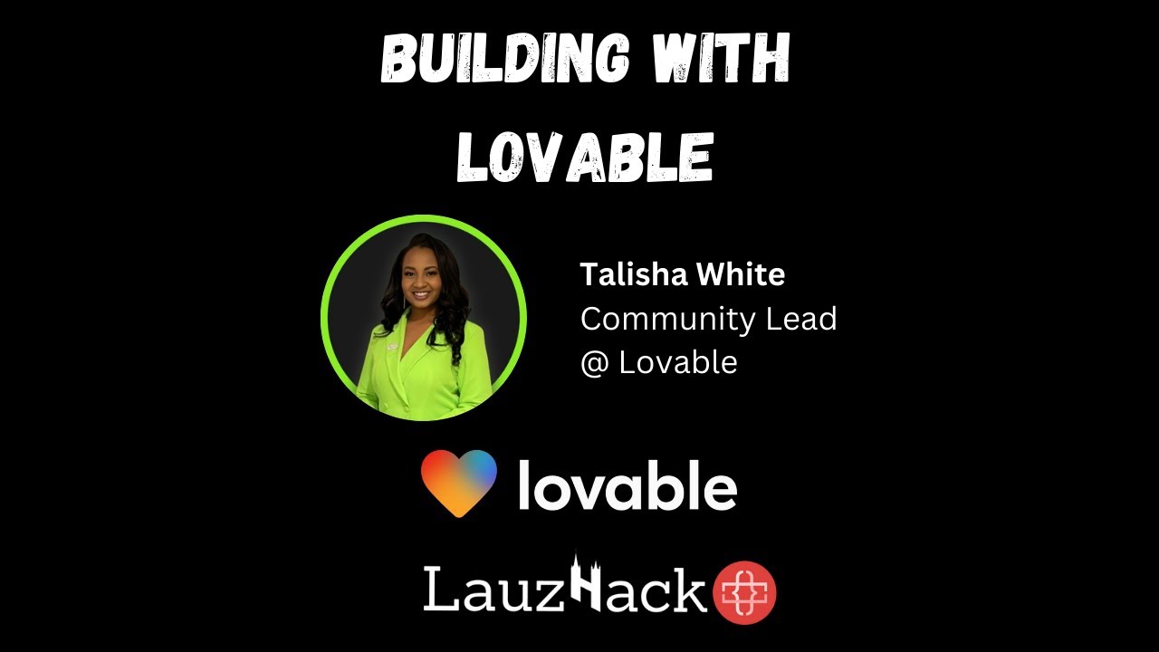 Building Apps with Lovable (Lovable x LauzHack)
