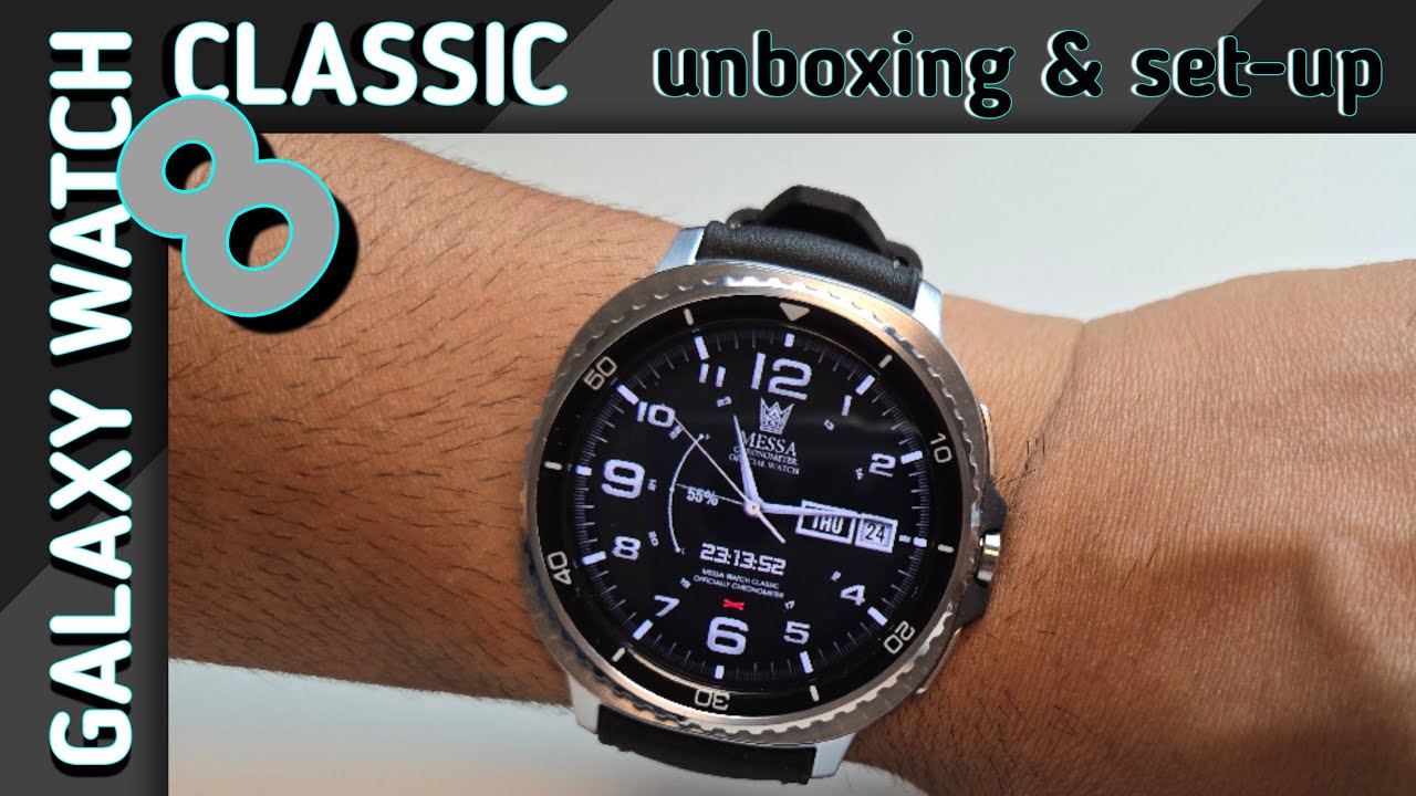 Galaxy Watch 8 Classic Unboxing, Setup & Walk-through