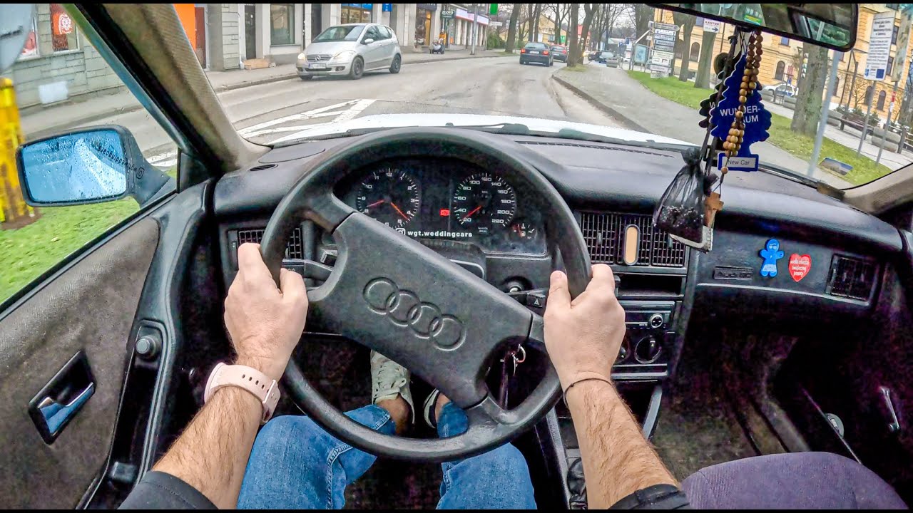 1987 Audi 80 B3 | 1.6 TD 80 hp | POV Test Drive