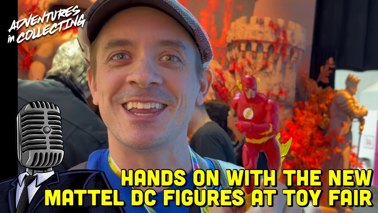 TARGI ZABAWEK W NOWYM JORKU 2026 &mdash; zapoznaj się z nowymi figurkami Mattel DC i zwiedź stoisko tar...