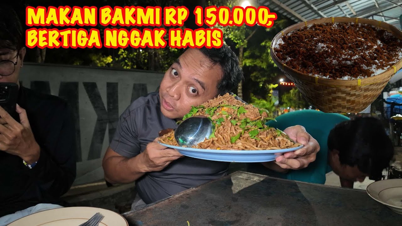 DI BAKMI BU GIYO 150.000/PORSI HARGA NORMAL BISA BER-5 FEAT AWUG BERAS DONGKAL KLATEN