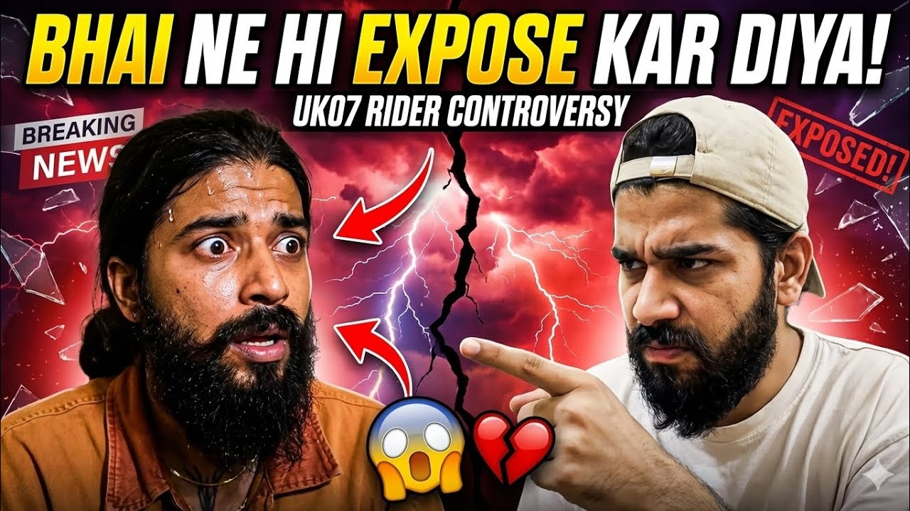 UK07 Rider Ke Bhai Kalam Ink Ne Kiya Expose 😱 part 2