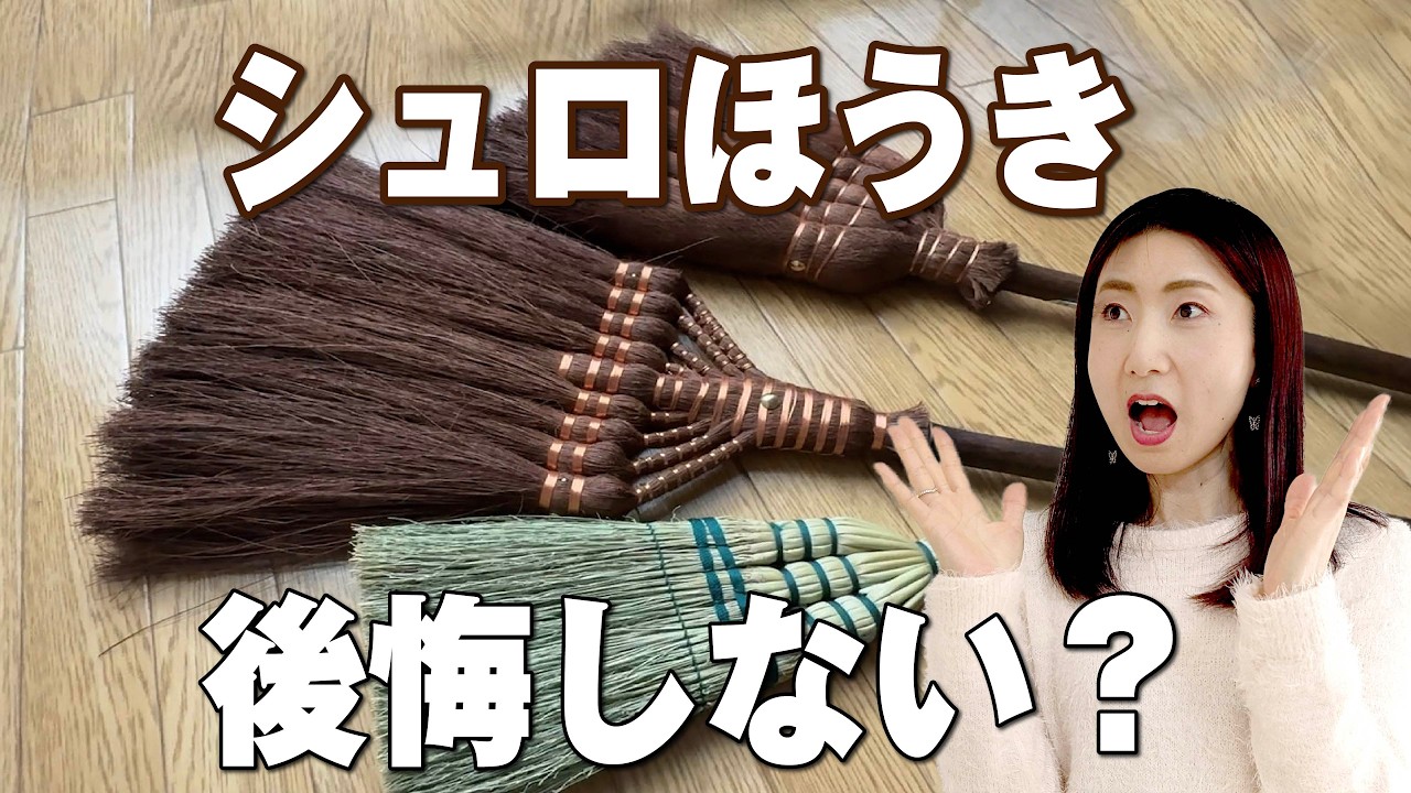 掃除機を手放そうかな…と思ったら見てください🧹【ほうき徹底解説】