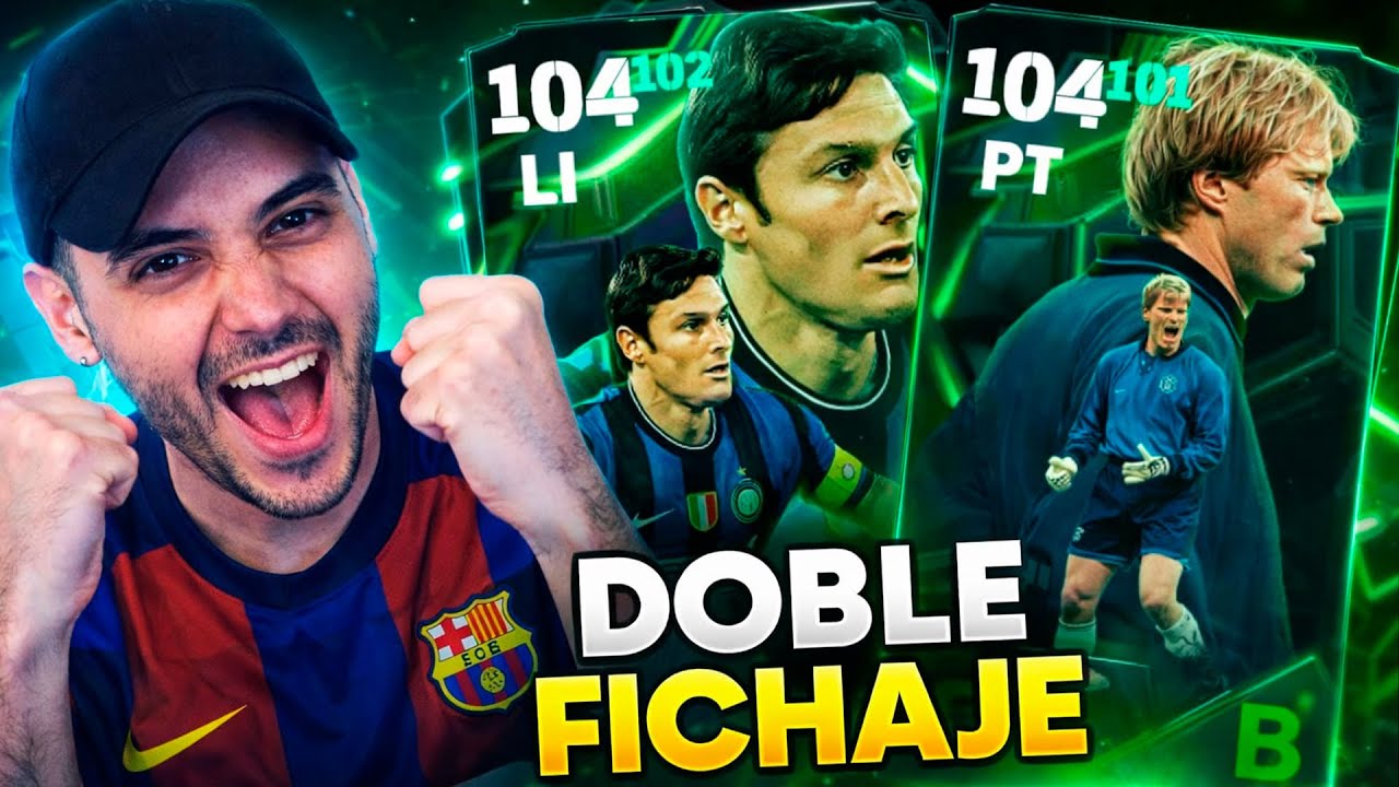 Fichamos a Zanneti y a Oliver Kahn! #efootball26