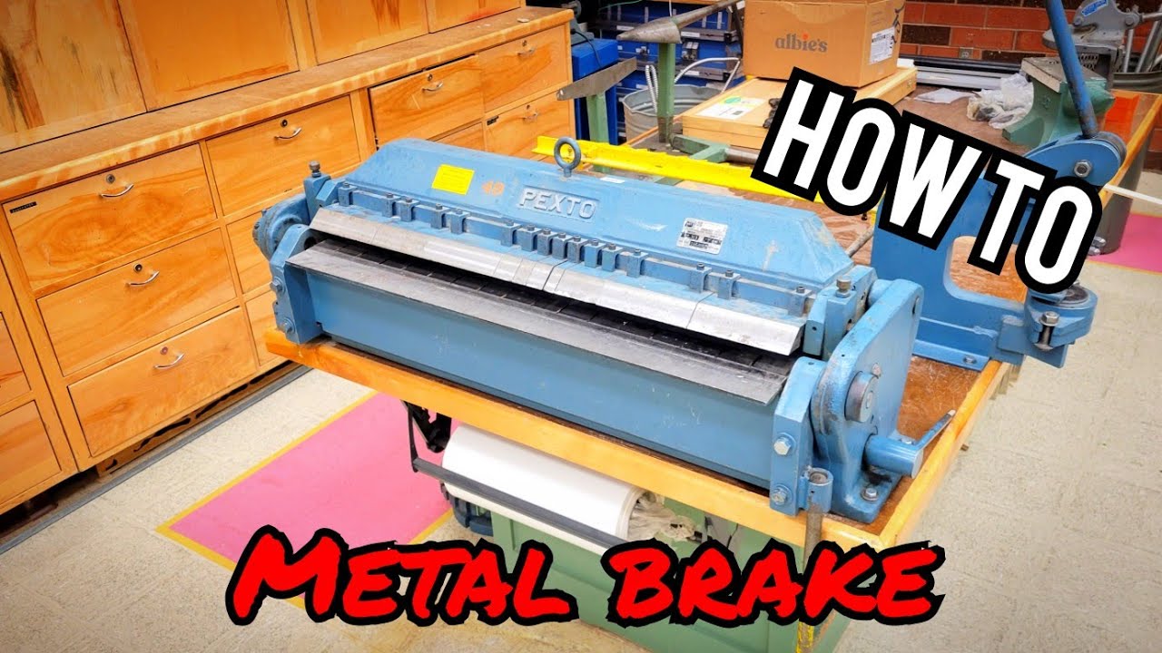 How to Use a Box and Pan Brake!