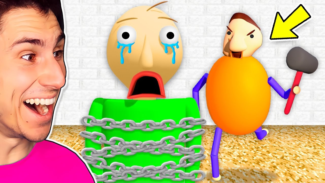 The Bully Helped Me BEAT Baldi's Basics!