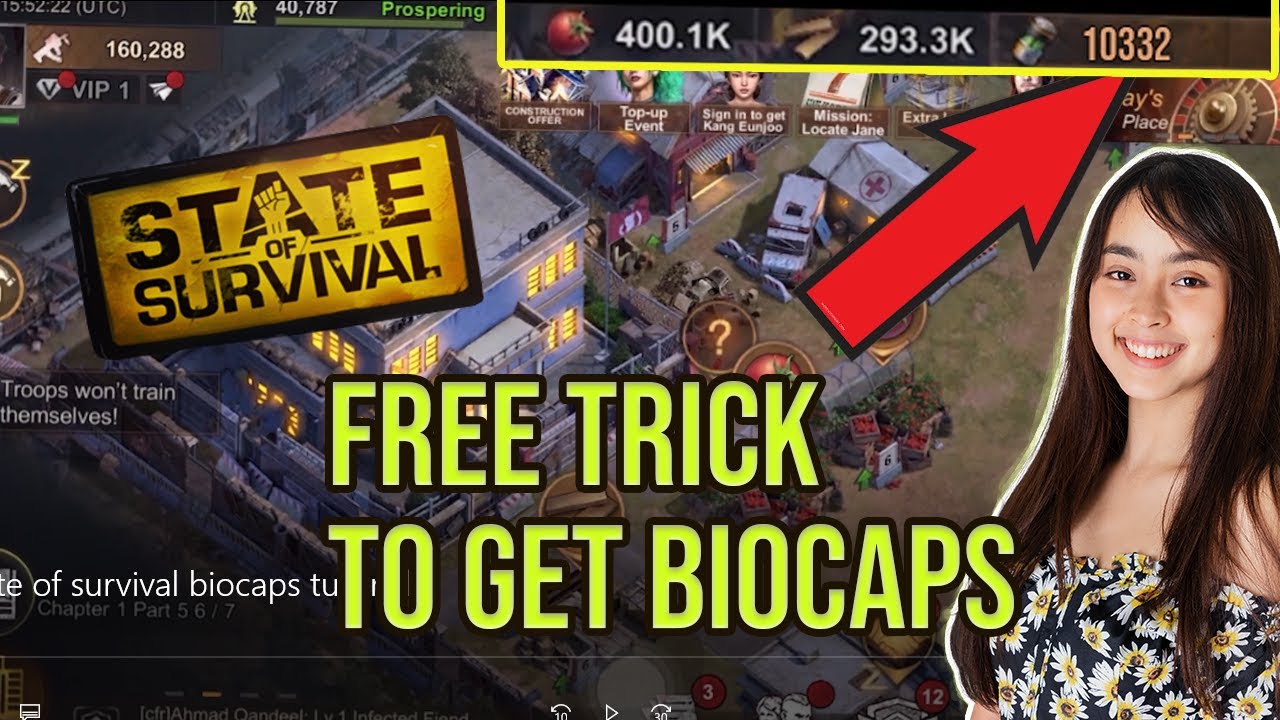 State of Survival Biocaps Hack | How 10.000 Free Biocaps [Tutorial]